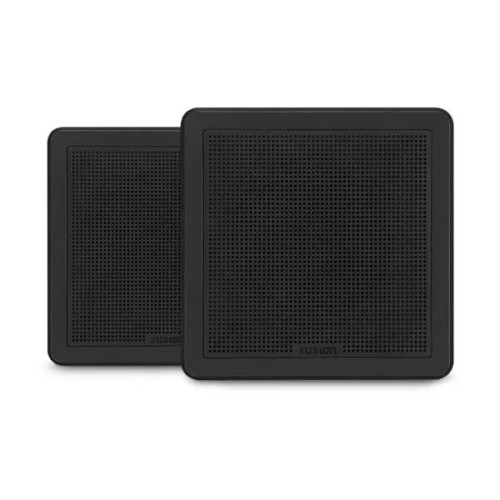 Fusion FM-F77SB 7.7″ Flush Mount Square Black 50w RMS