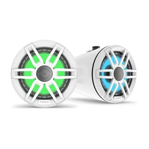 Fusion XS-FLT652SPW 6.5” XS Tower Sports White RGB LED 50w RMS