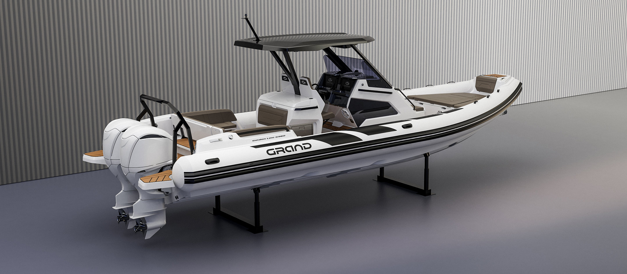 Łódź motorowa RIB GRAND G980_3