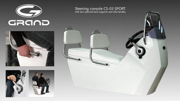 Спинка для спортивной рулевой консоли CS-03